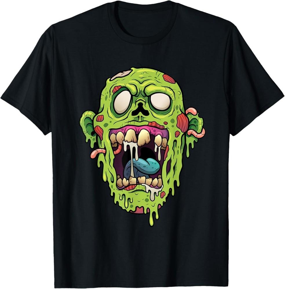 

Scary Halloween Cartoon Zombie Gift Unisex T-Shirt 4XL