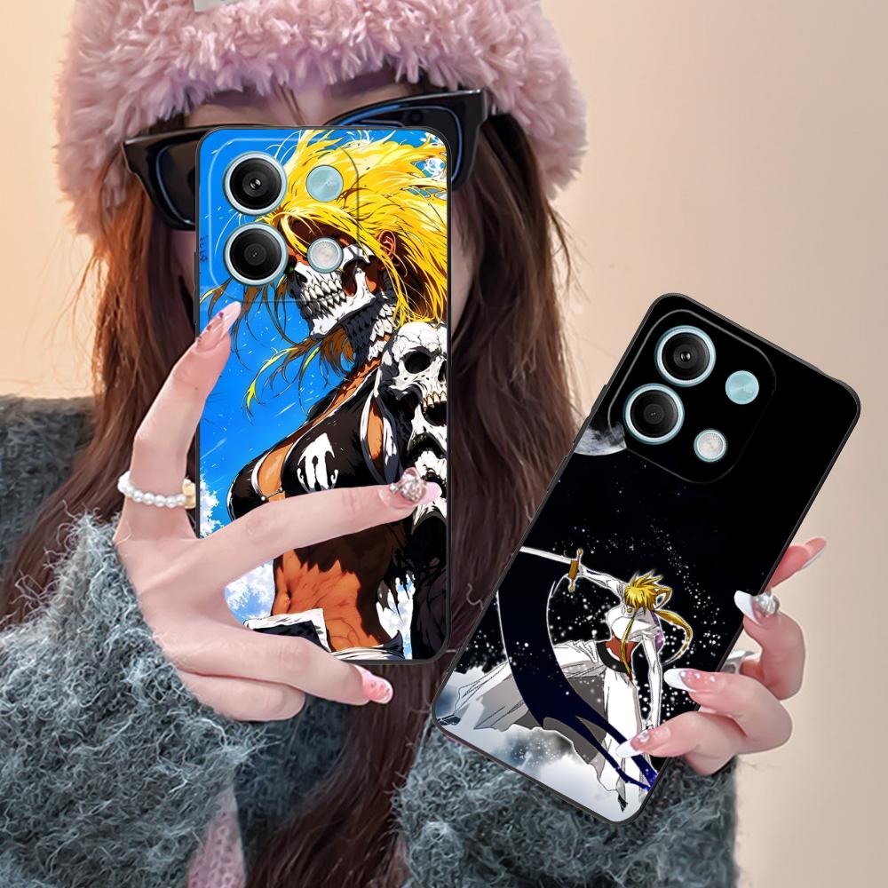 Bleach Tier Harribel Cell Phone Case for POCO F7 F6 F5 F4 F3 F2 Pro GT C75 C71 C65 C61 C40 Pro Ultra Colorful Printing Cover