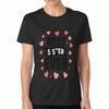Bier & Haarschnitt Damen Baumwoll-T-Shirt, Reines Baumwoll-Premium-Druck, Langlebig, Lässig Und Modisch. Ich Möchte Nur Bier Trinken & Haare Schneiden Grafikdesign,C