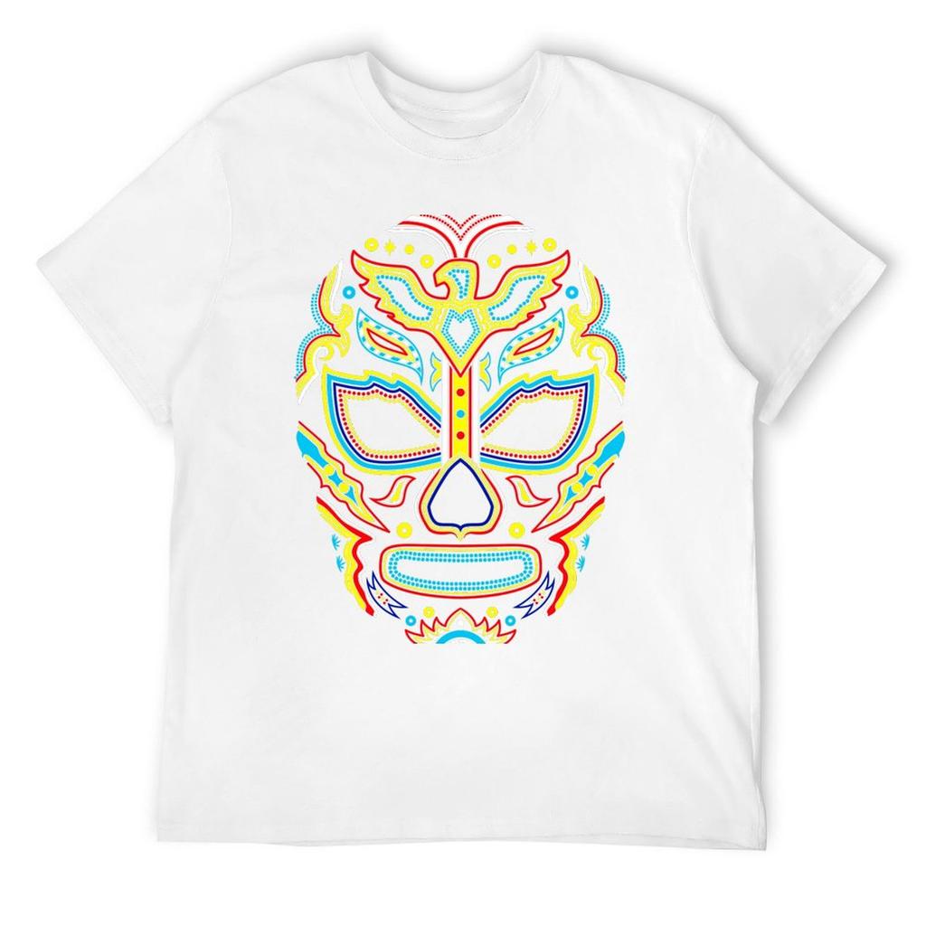 Mexican wrestler wrestling mask T-Shirt custom shirt vintage anime shirt heavyweights men graphic t shirts
