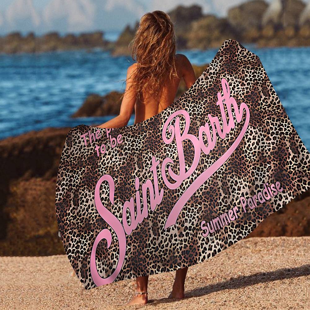 Saint Fashion Barth Große Mikrofaser-Strandtücher Schnelltrocknendes Handtuch Sand-Strandtücher Poolhandtuch Für Reisen Schwimmbad Yoga