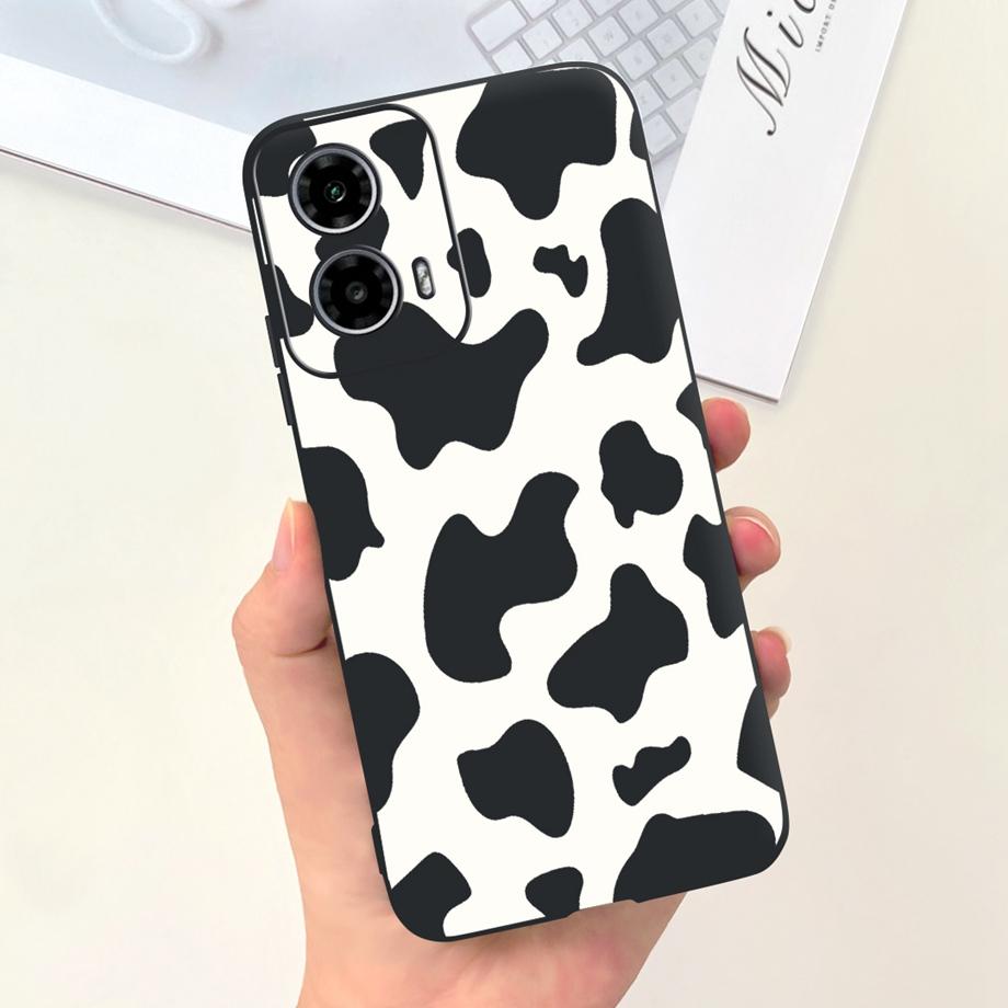 Per Motorola Moto G34 / G24 / G04 / G24 Power Custodia per Telefono Morbido Silicone Opaco Animale Cartone Animato Bumper alla Moda Per Motorola G24 G04