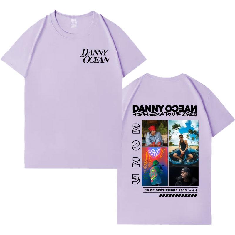Rapper Danny Ocean Album Merch Tshirt Mens Fashion High Quality Casual Clothes Oversized Aesthetic Cozy Short Sleeve Teenagers