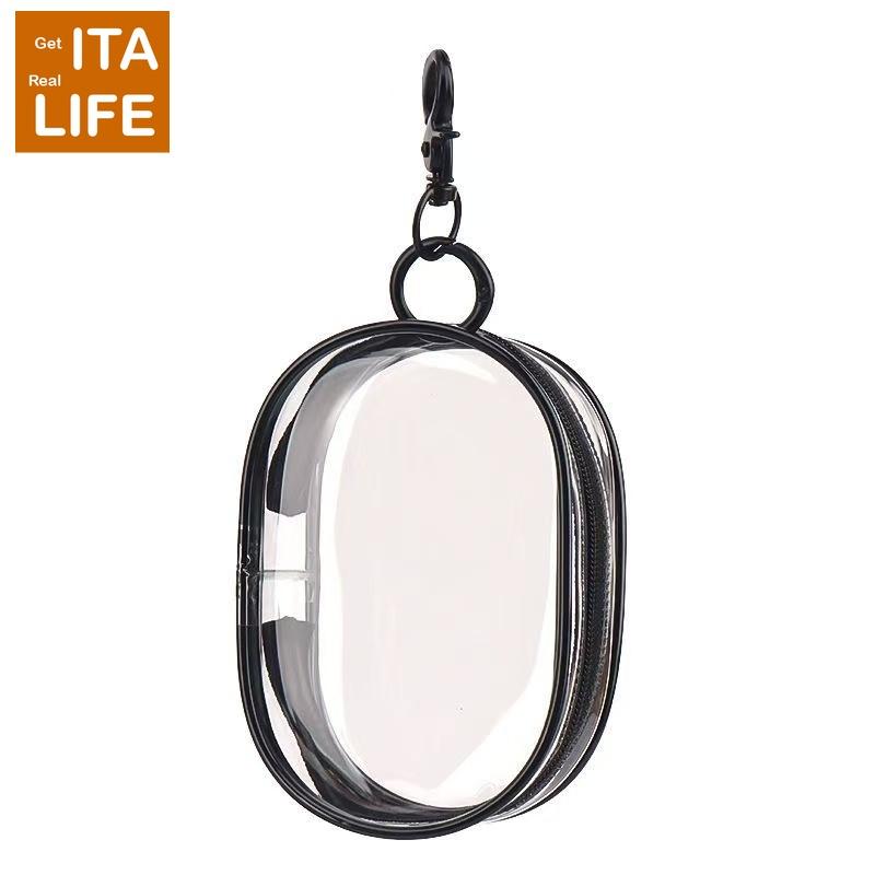 Italife Multiple Colors Mini Clear Ita Bag for 10cm Doll Women Small Itabag Accessories Girl Colorful Keychain Bag Display H348