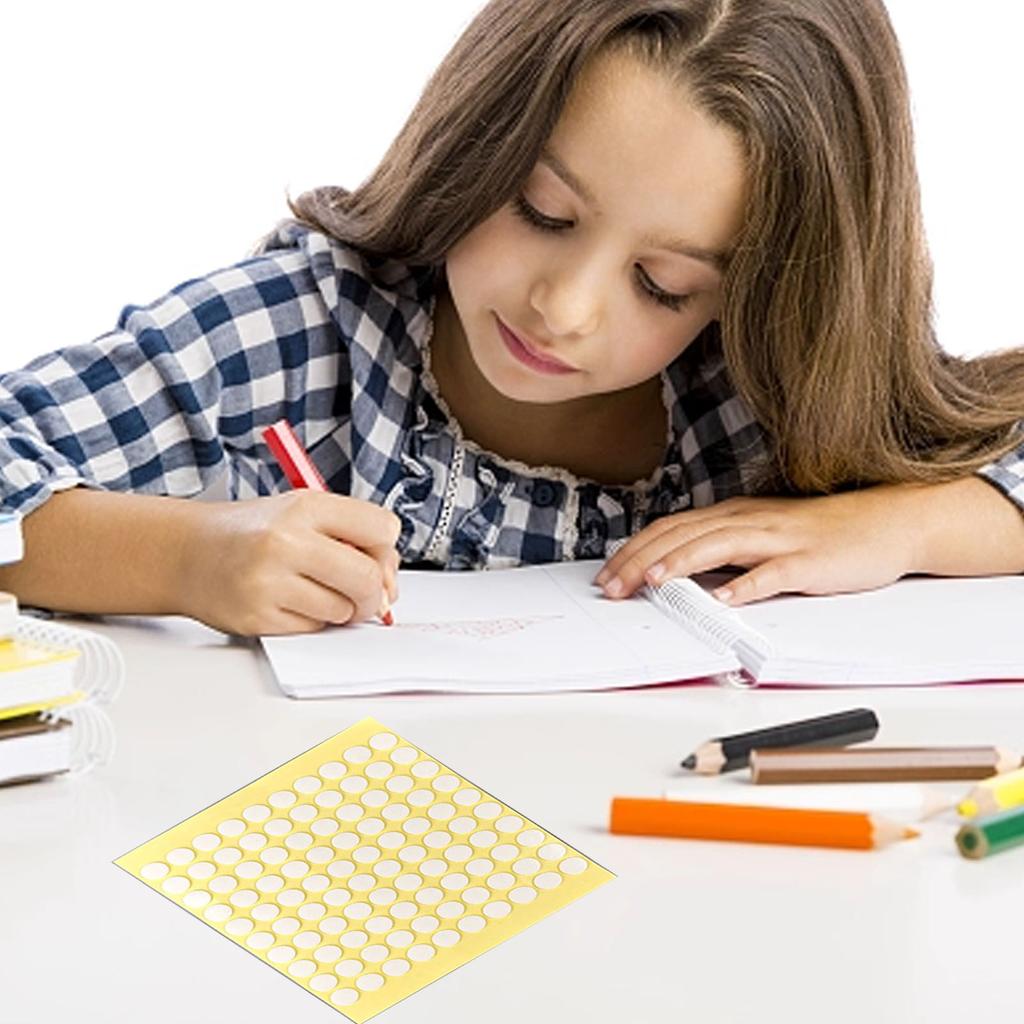 Double Sided Sticky Dot Stickers Sticky Double Sided Adhesive Clear Glue Point Dots for DIY Craft Home Supplies 1 Sheet