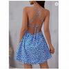 2026 Spring/Summer Floral Spaghetti Strap Beach Dress for Women