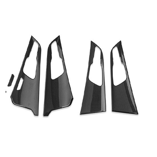 Red Car 4pcs Inner Door Dowl Handle Panel Cover Trim Interior Mouldings For Kia Sportage NQ5 2022-2026 Accessories