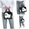 Undertale nervöser Hund isolierte Lunchtasche für Damen Büro-Kühltasche Thermische Lebensmittelbox Tragbare Lunchboxen Behälter