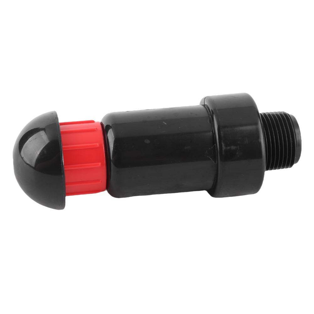 2Pcs Plastic Irrigation Exhaust Valve Black Irrigation Tools  Greenhouse Irrigation