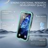 REDPEPPER D-UP Series For iPhone 16 Case IP68 Waterproof Clear Back Panel Phone Cover Compatible with MagSafe
