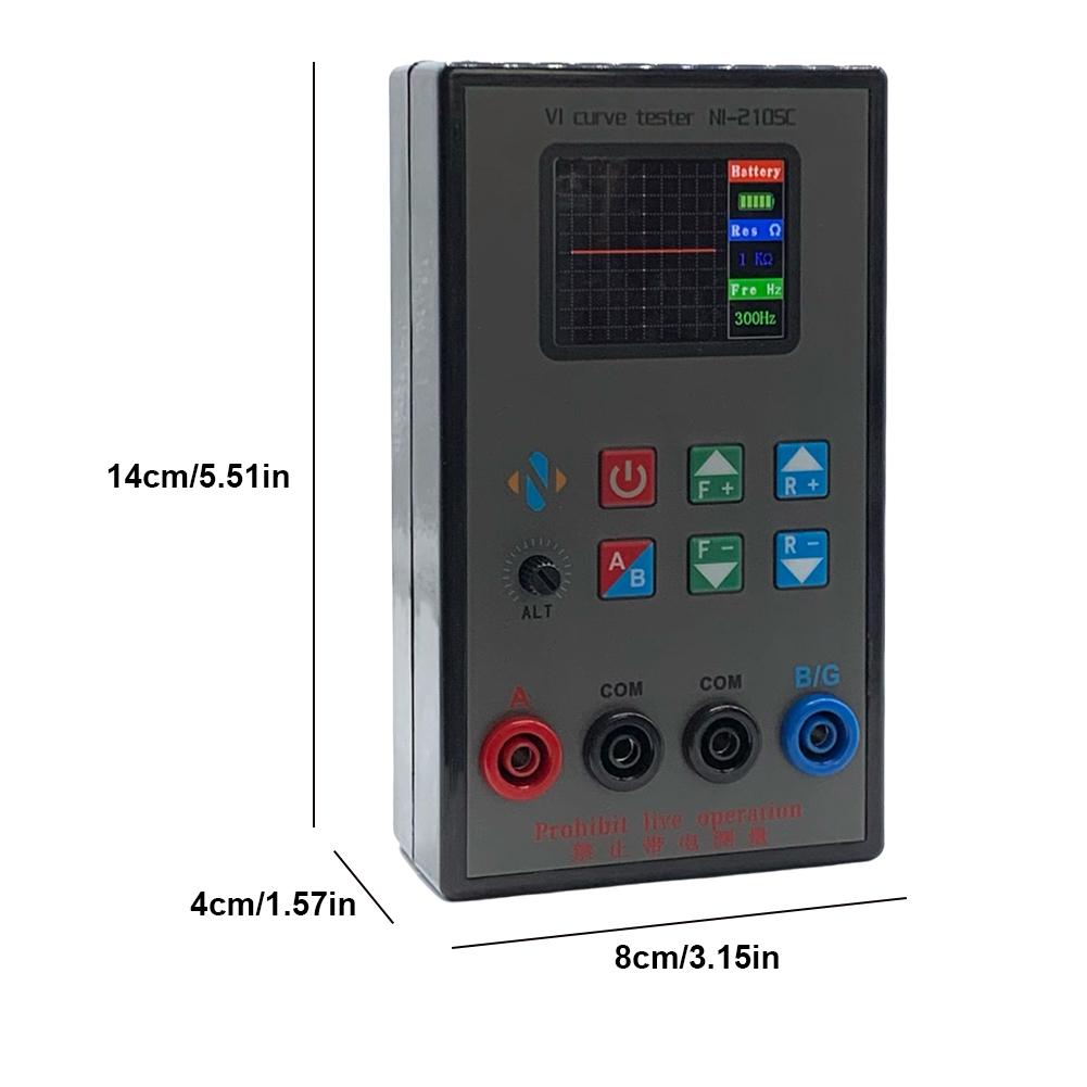 Dual Channel VI Curve Tester 18 Gear Frequency Adjustable Circuit Board On-Line Tester Dual-channel VI Curve Tester ASA Tester