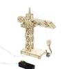 Science Experiment Wooden Remote Control Tower Crane Material Package Handmade