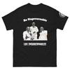Sei unregierbar Los Ingobernables Unisex Klassisches T-Shirt mit Logo auf dem linken Ärmel