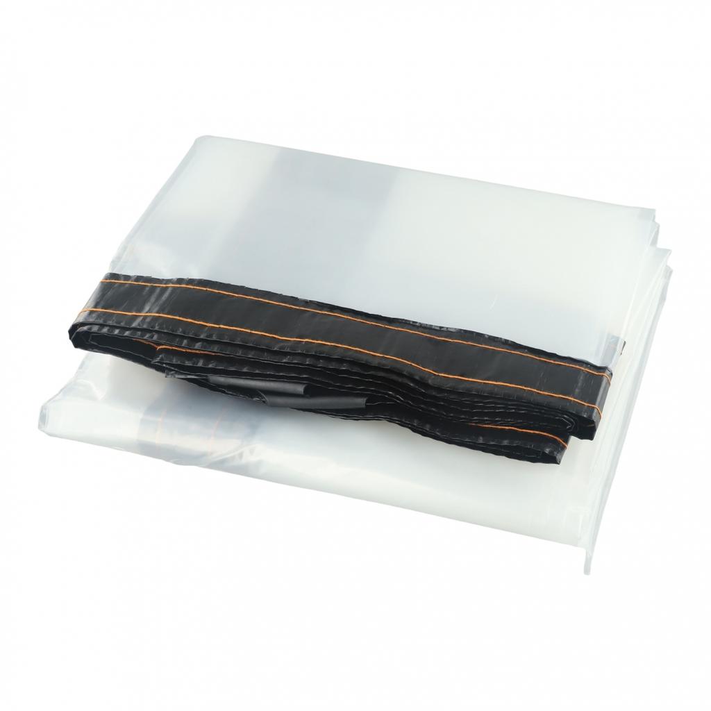 Heavy Duty Transparent Telt Regntett Transparent Presenning Vanntett Telt