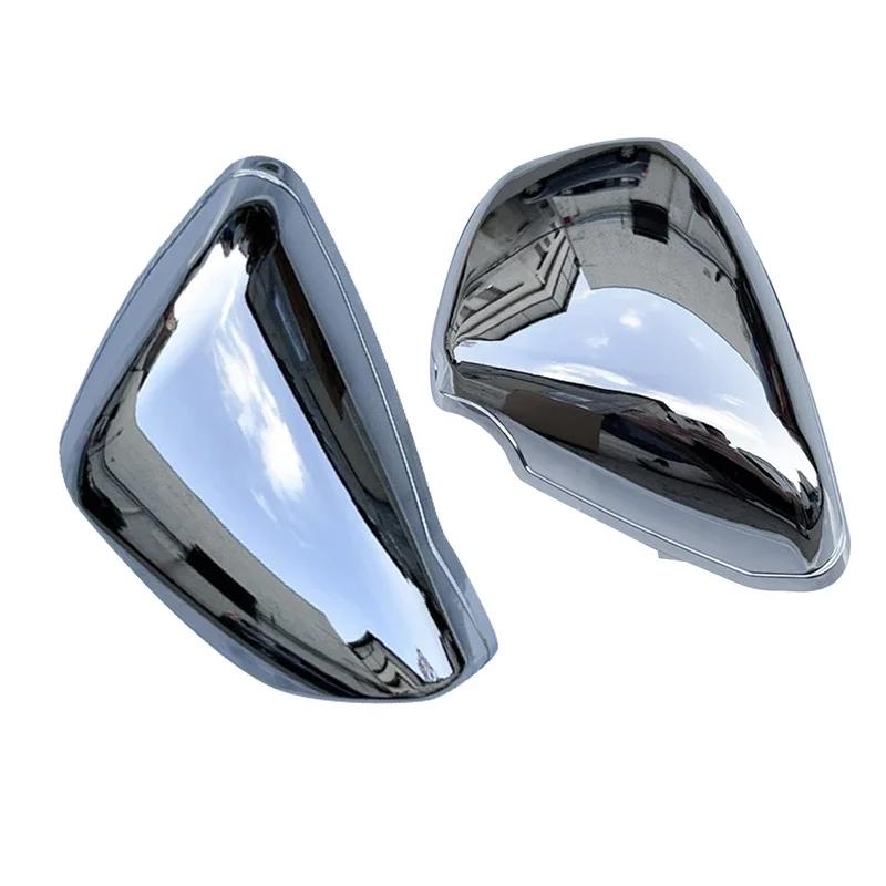 For Yamaha XV 700 750 1000 1100 Virago 1984-Up Motorcycle Chrome Battery Fairing Cover Left Right Side Protection Accessories