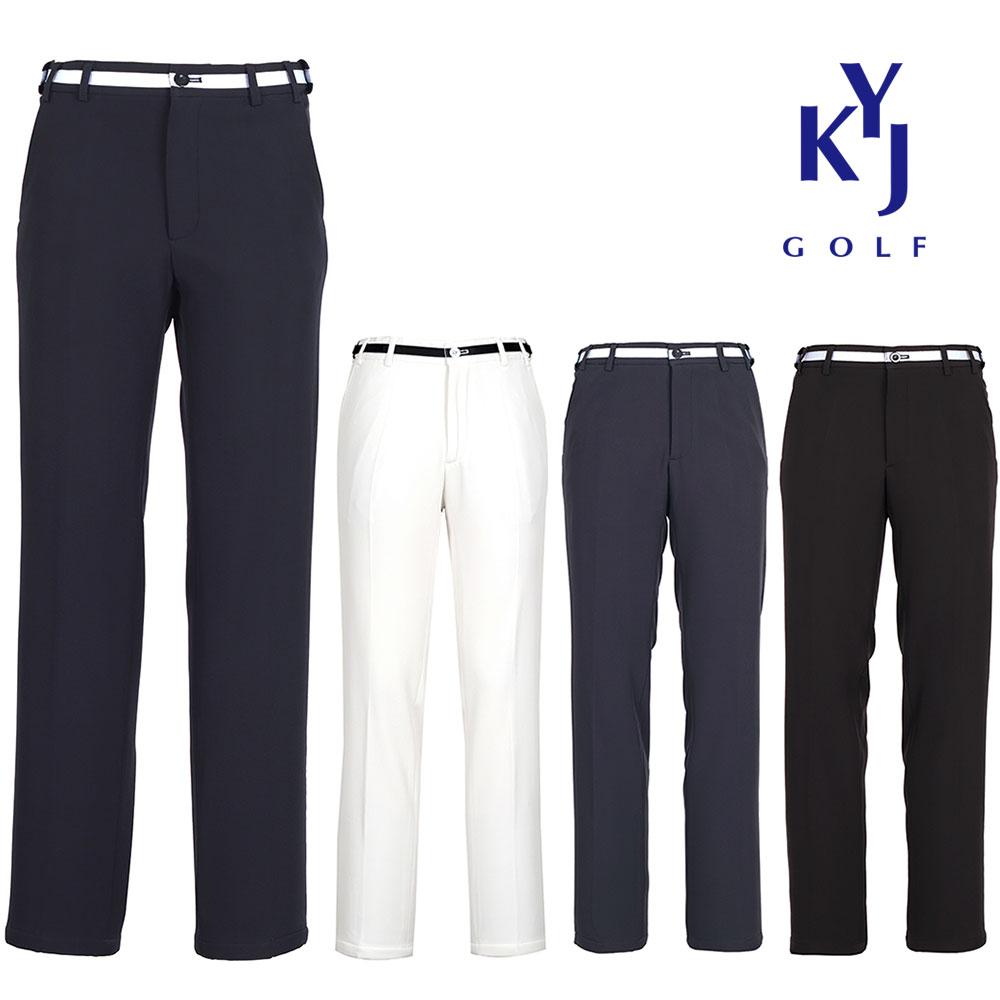 KIM YOUNG JOO GOLF Men'S Winter Fleece-Lined Golf Pants With Waistband Knwmsl58