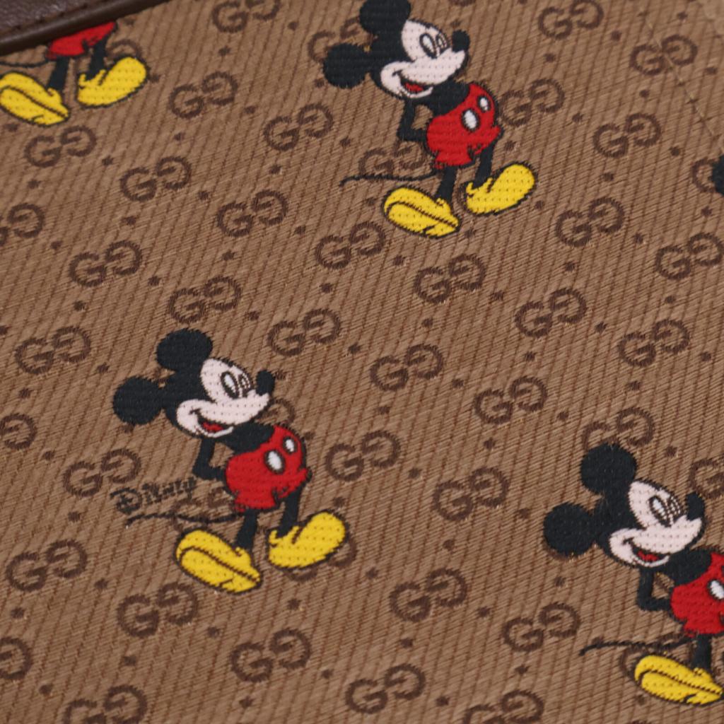 Gucci XDisney Disney [Excellent Condition/Domestic Authentic] 602249 GG Mickey Mouse Skirt 38 BrownUsed