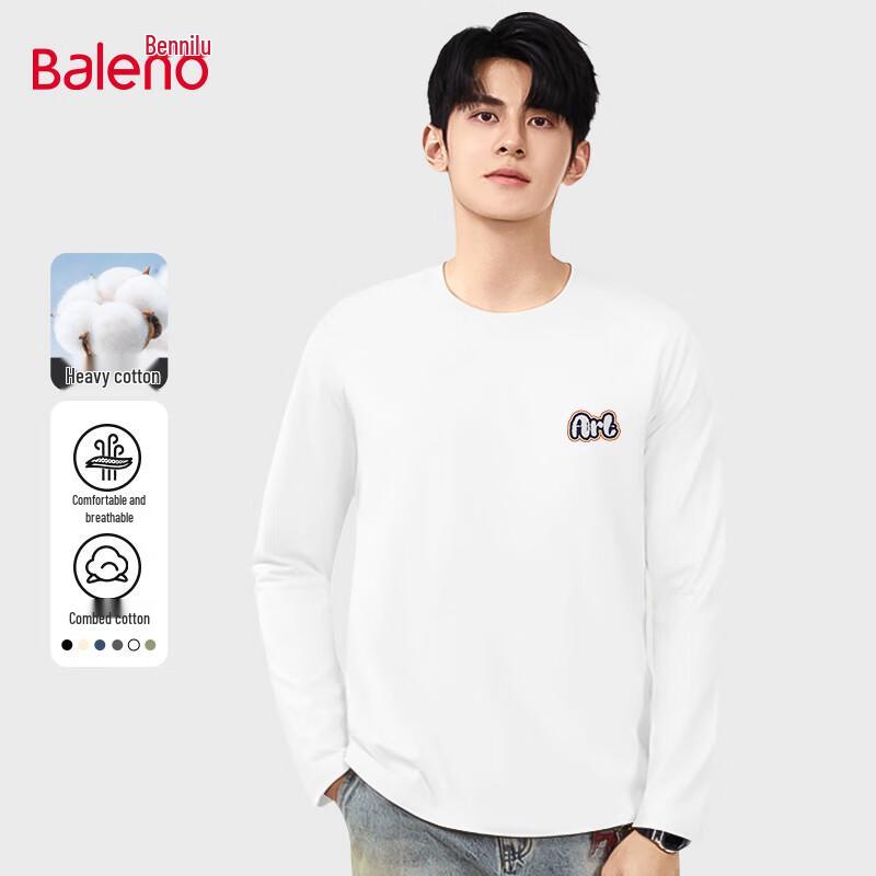 Baleno Pure Cotton Long Sleeve Casual T-Shirt