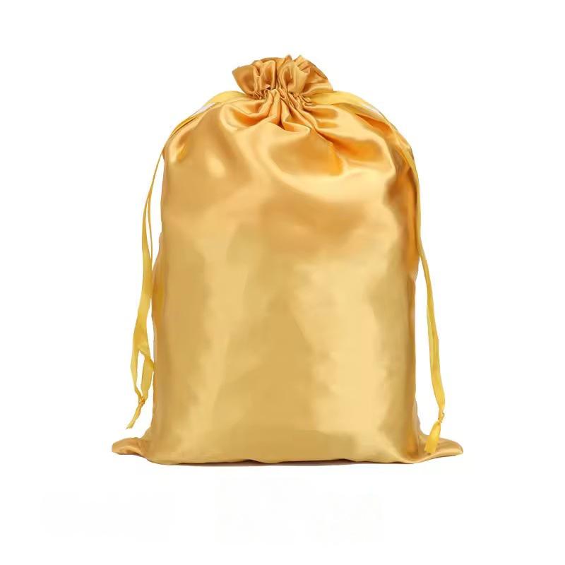 

Custom Satin Drawstring Bag for Wigs, Jewelry, Toys - Logo Printable