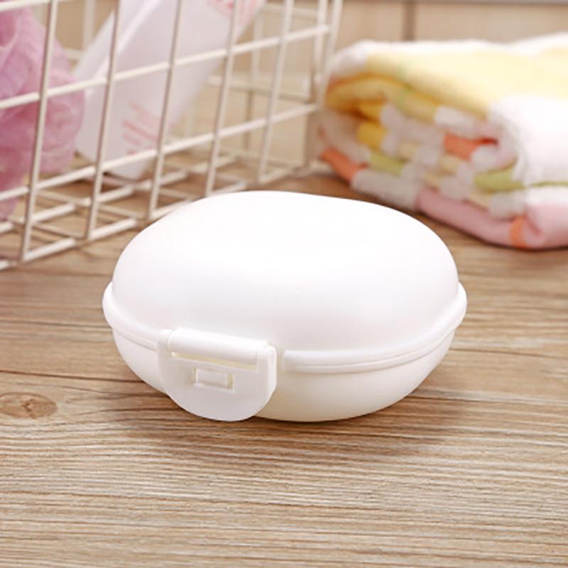 Bathroom Soap Case Mini Soap Box With Lid Portable Storage Dish Home Shower Drain Soap Holder Container Tray Cover Travel Hiking