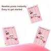 280pcs Double Eyelid Tape Beige Self-Adhesive Eye Makeup Stickers Transparent Invisible Double Eyelid Tape Big Eyes Makeup Tools