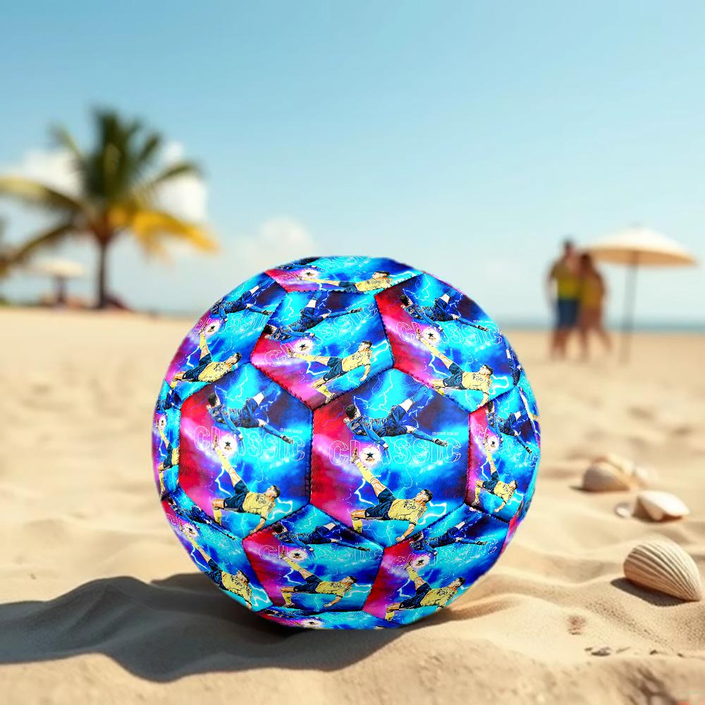 Cristiano Ronaldo Taglia 5 Pallone da Calcio Pallone da Calcio ad Alta Elasticità Per Competizione All'aperto Allenamento Quotidiano Gioco