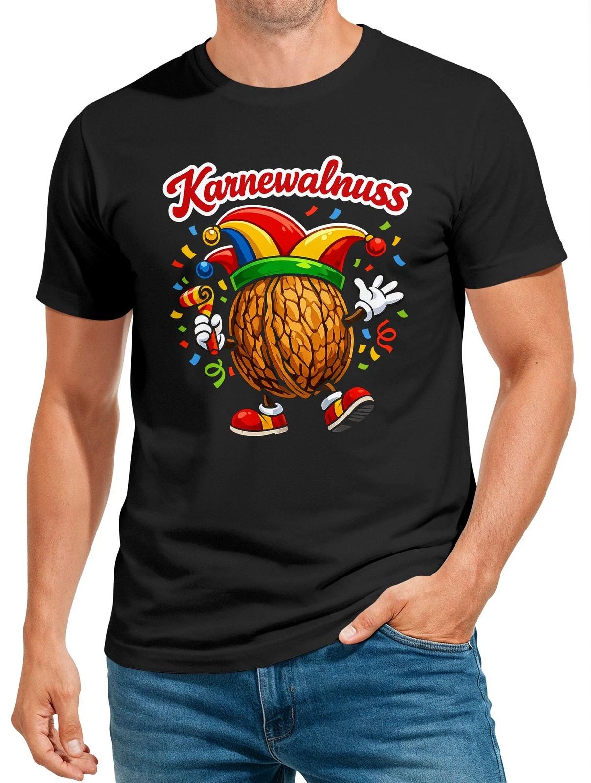 Mens Carnival Mardi Gras T-Shirt | Carnival Nut | Costume Replacement Fancy Dress- M