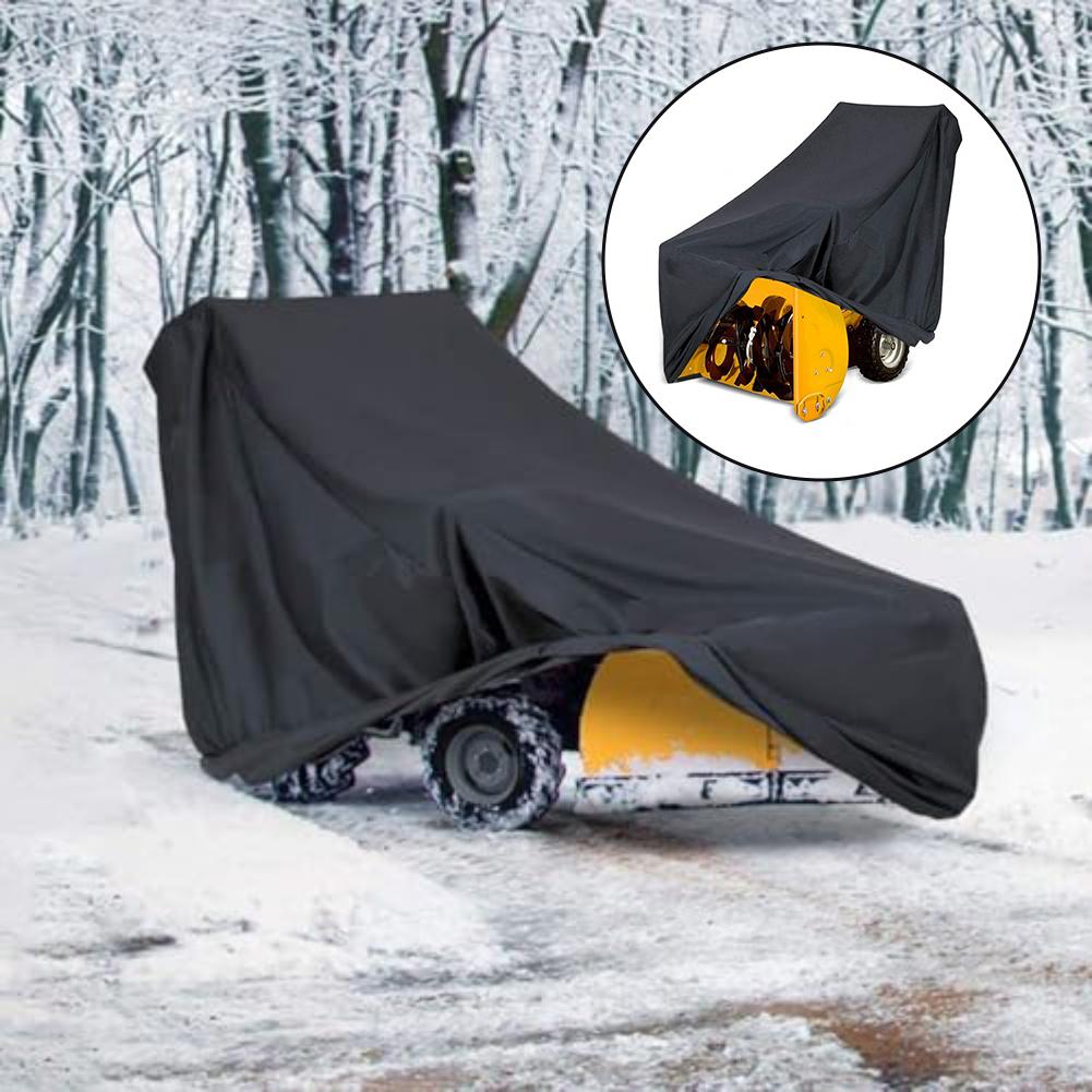 Snow Thrower Cover with Waterproof Oxford Polyester Windproof Fit and UV Protection for Snow Blowers up to 127cm