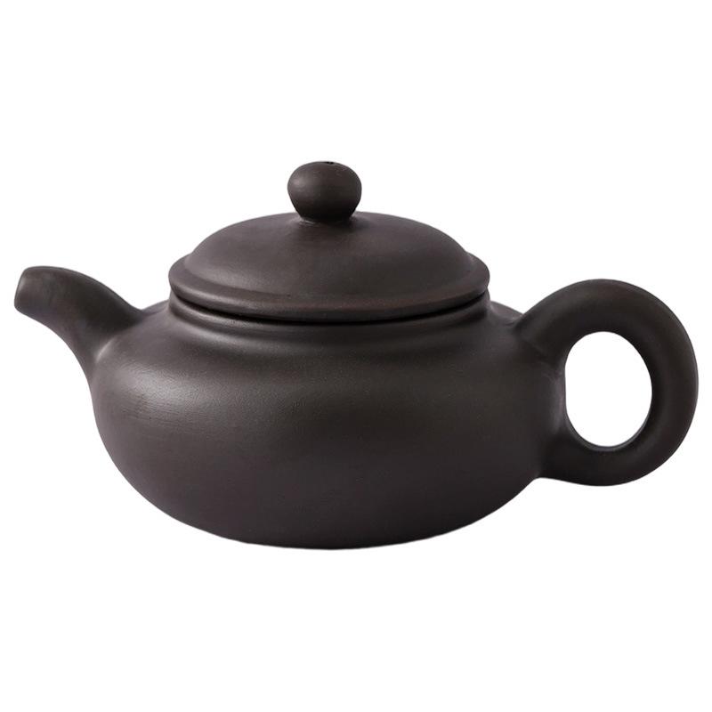 Classic Antique Style Red Clay Zisha Teapot for Office and Home Brewing