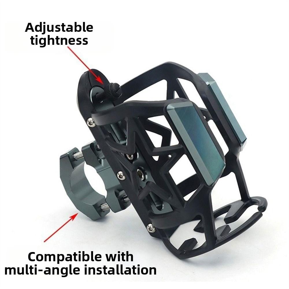 360 Degree Rotatable Motorcycle Bumper Cup Bolder Universal Cup Holder  Cycling Accessories