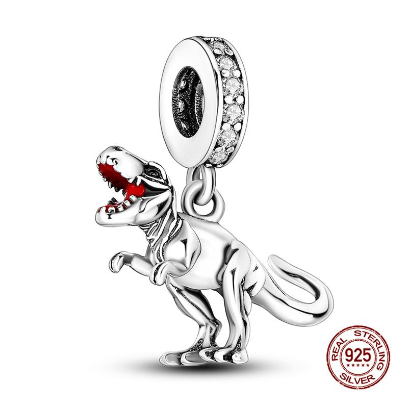 Original Charm Copper Chameleon & Kitten Charms Beads Fit 3Mm Original Bracelet For Women Diy Fashion Jewelry Gift