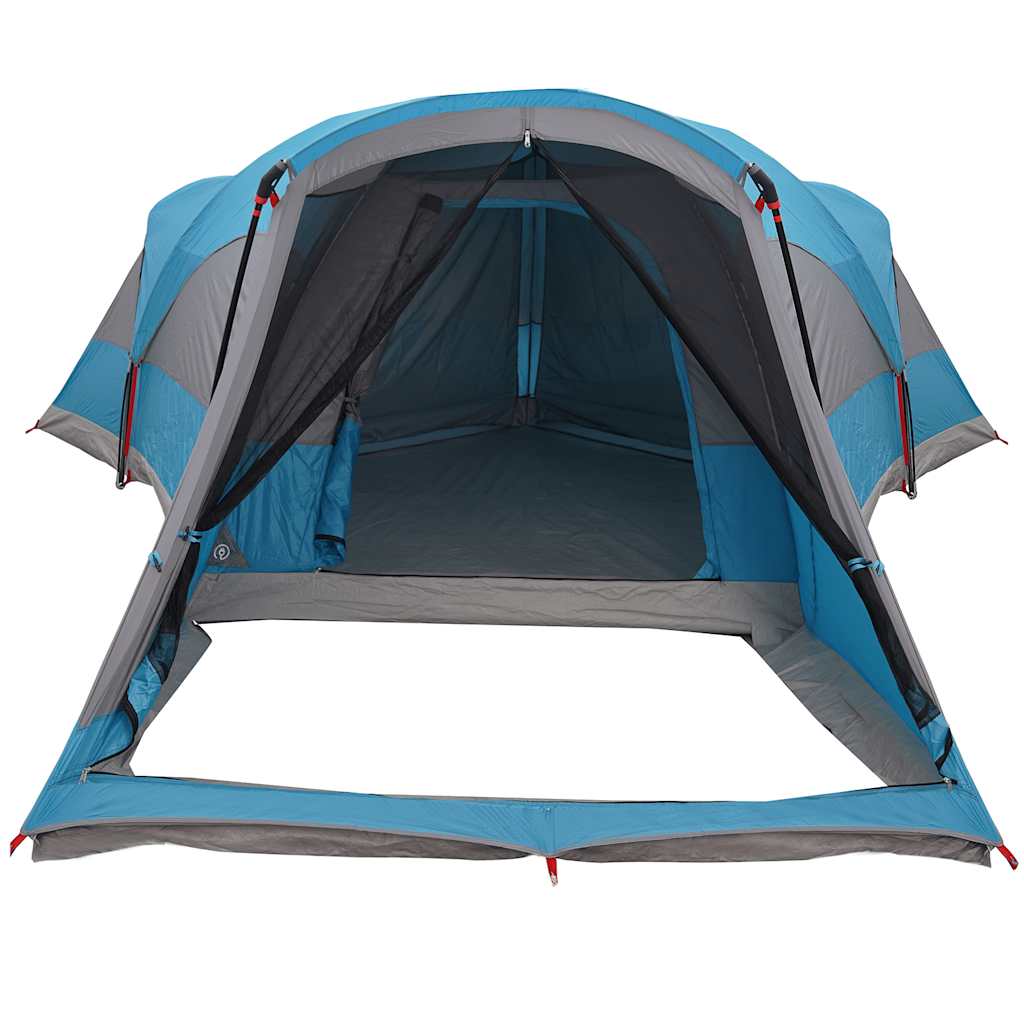 Tunnel Family Tent for 8 Persons Blue Waterproof