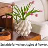 Nordic Vase Modern Home Decoration Vases Aesthetic Unusual Shape Flower Bottle Ceramic Elegant Flowerpot Interior Accessorie