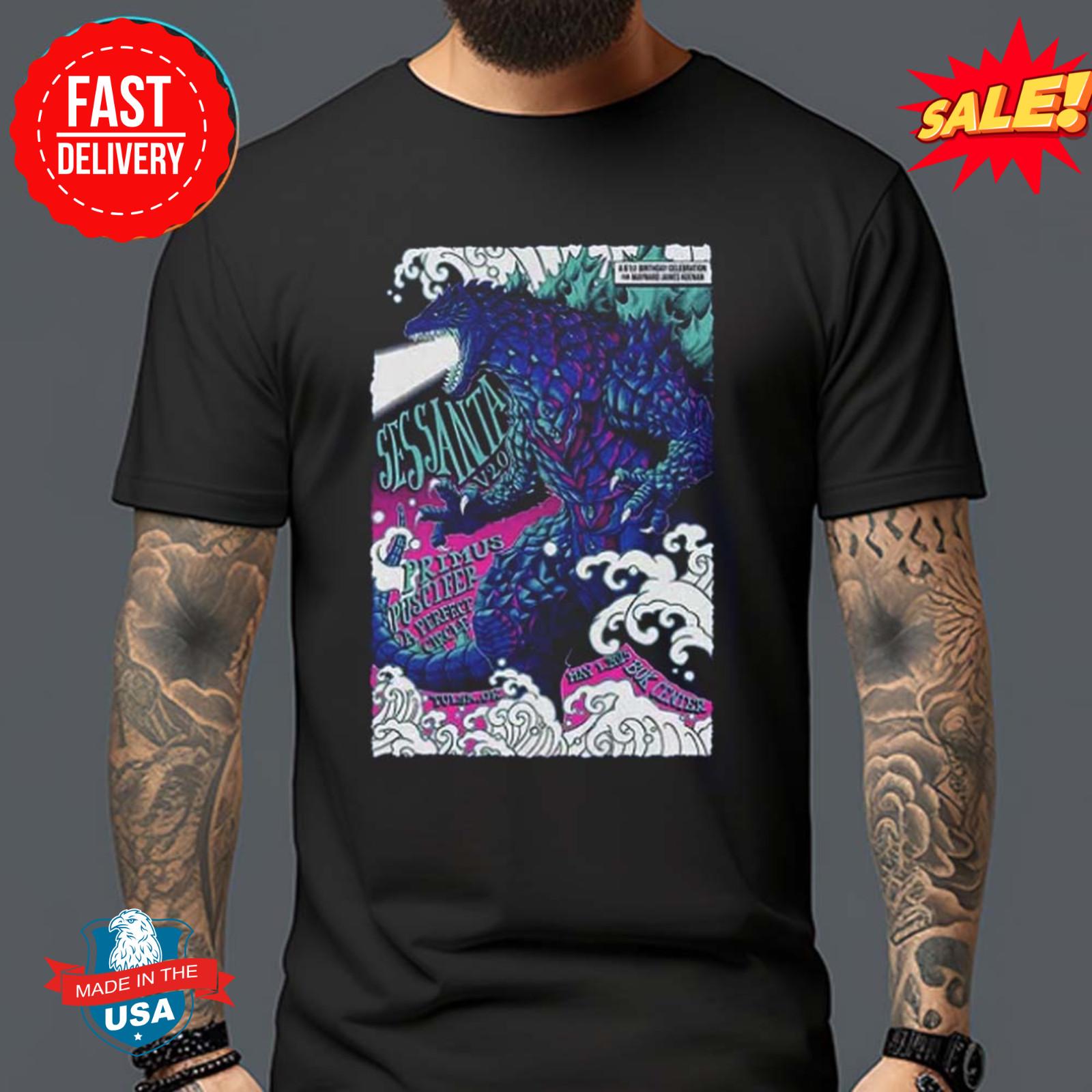 Sessanta V2.0 With Puscifer A Perfect Circle And Primus On May 1 2025 T-Shirt Unisex T-Shirt L