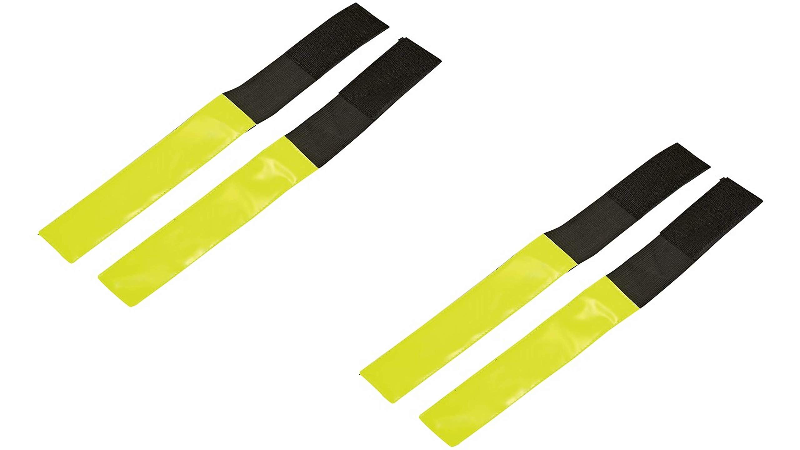 

CAPTAIN STAG Reflective Magic Band for Jogging and Walking Thick Type of Running, [Set 4] UZ-13211