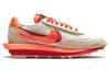 Nike X Sacai X Clot LDWaffle 'Net Orange Blaze' DH1347-100