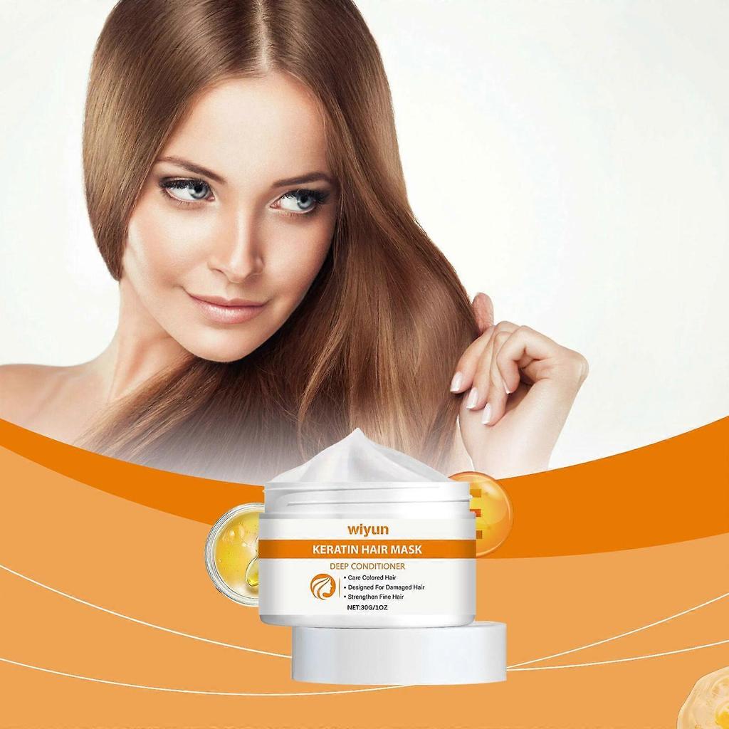 Keratin hair mask Keratin mild nourishing hair care hair glossy hair mask 30g