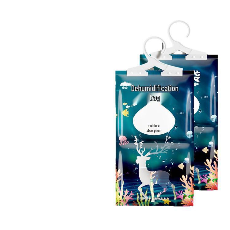 Hangable Anti-Mold Moisture Absorbing Dehumidifier Bag for Wardrobes