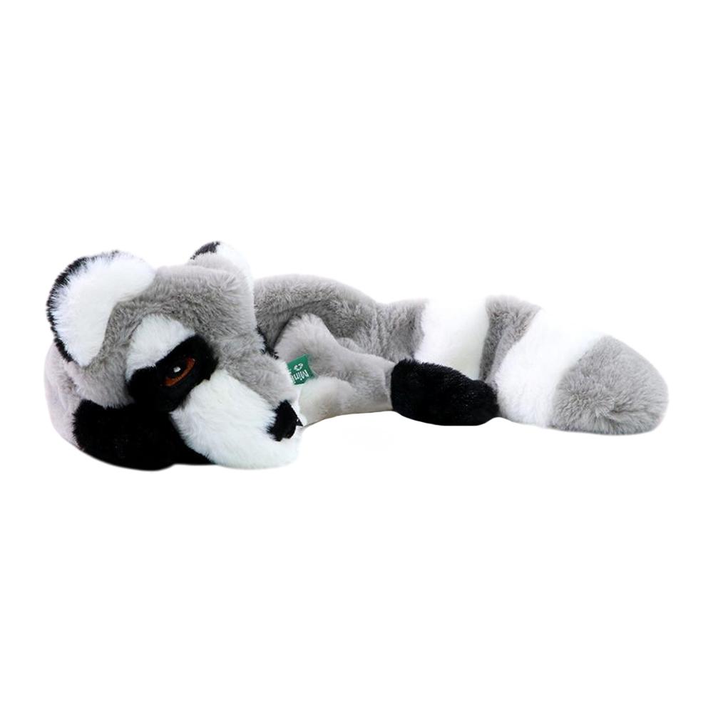 Mbw MiniFeet Raccoon Recycled Dog Toy