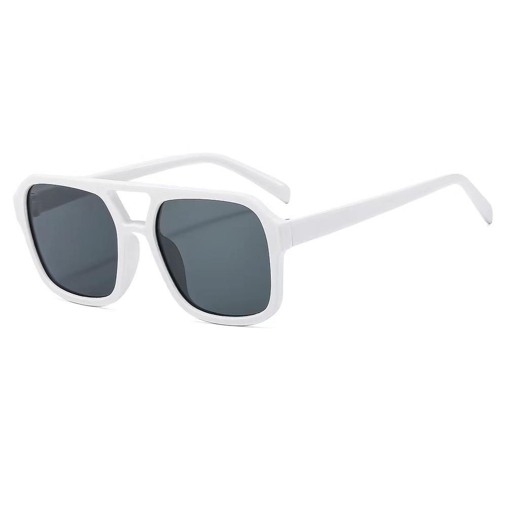 2025 Korean Style Retro Square Sunglasses: Trendy, High-End, UV Protection for Clubbing