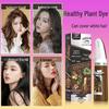 Plant-Based Hair Dye Cream: Gentle, DIY White One-Comb Colorant