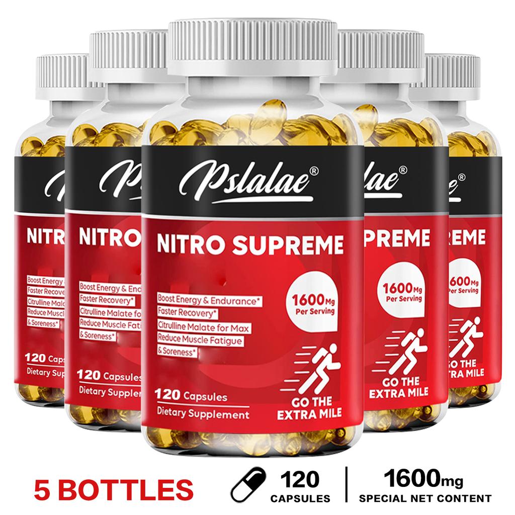 Enriched with L-arginine hydrochloride and L-arginine extract, 1600 mg per serving, suitable for adults.