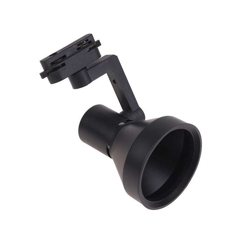 Par30 Led E27 Track Light Bracket Base 2/3Wires Rail Ceiling Lamps Holder Clothing Store Living Room Commercial Use