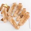 6 Pairs of Summer Ice Silk Short Tube Socks Rose Glass Silk Cotton Bottom Thin Breathable and Non Slip Women's Crystal Silk Socks