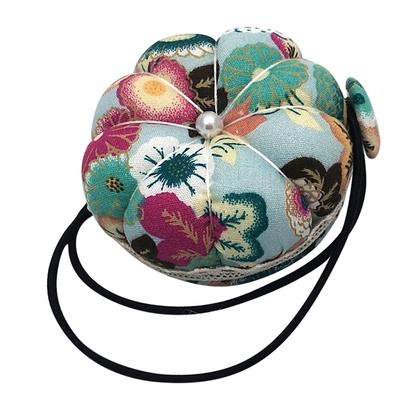 DIY Tool for Cross Stitch Sewing Home Sewing Tools Ball Shaped Needle Pin Cushion with Elastic Wris