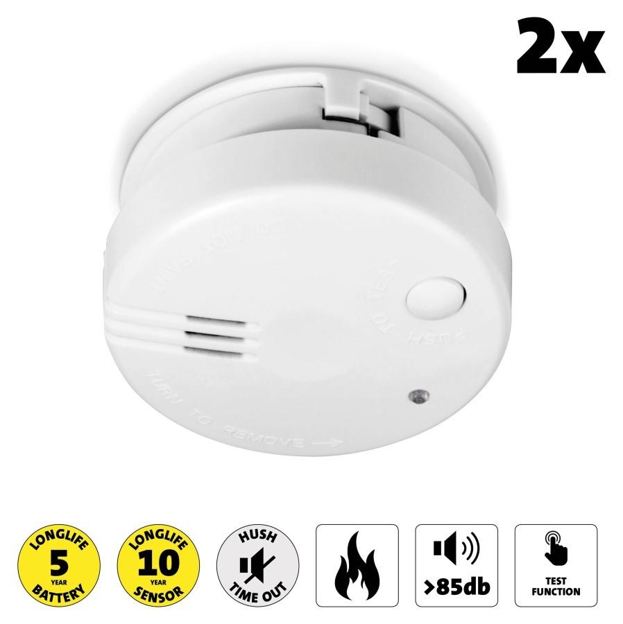 Zestaw mini czujkek dymu (2 szt.) Alecto SA-102, Alecto