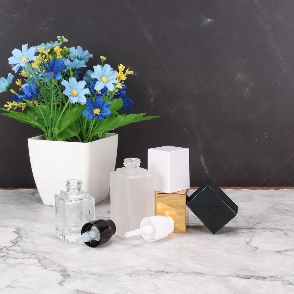 Vial Liquid Foundation Bottle Cosmetic Container Lotion Pump Bottle Empty Refillable Bottle