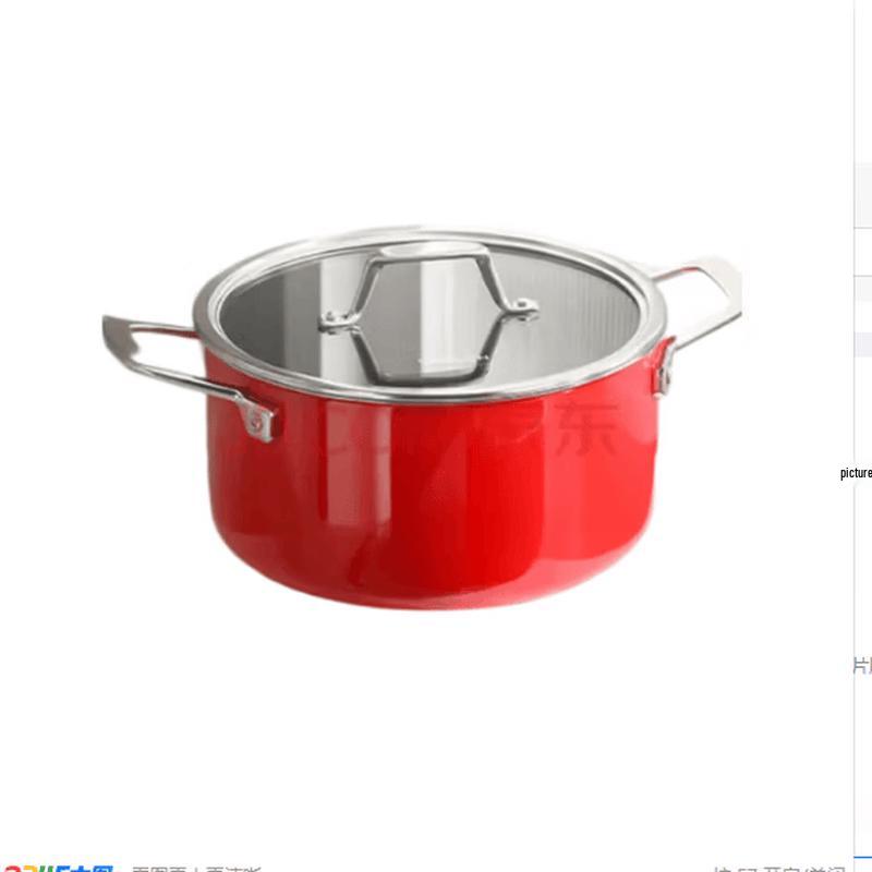 

DESLON YunJing Series Stainless Steel Enamel Soup Pot 24cm