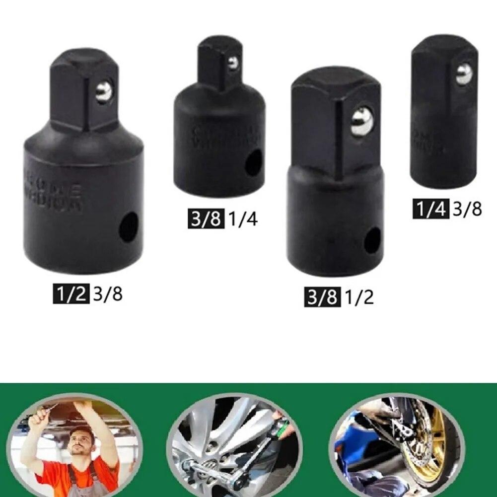1/4 3/8 1/2 Adaptor pentru cheie cu clichet Convertor Reductor de antrenare Adaptor pentru cheie cu impact de aer Reparații unelte de mână Reductor cu clichet