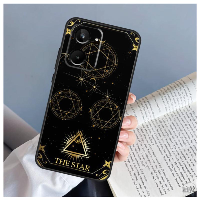 Astrology Tarot Cards For Realme 15 10 11 13 12 14 Pro Plus C65 C67 C71 C63 C61 C55 C51 C53 C75 GT6 GT7 Pro Case